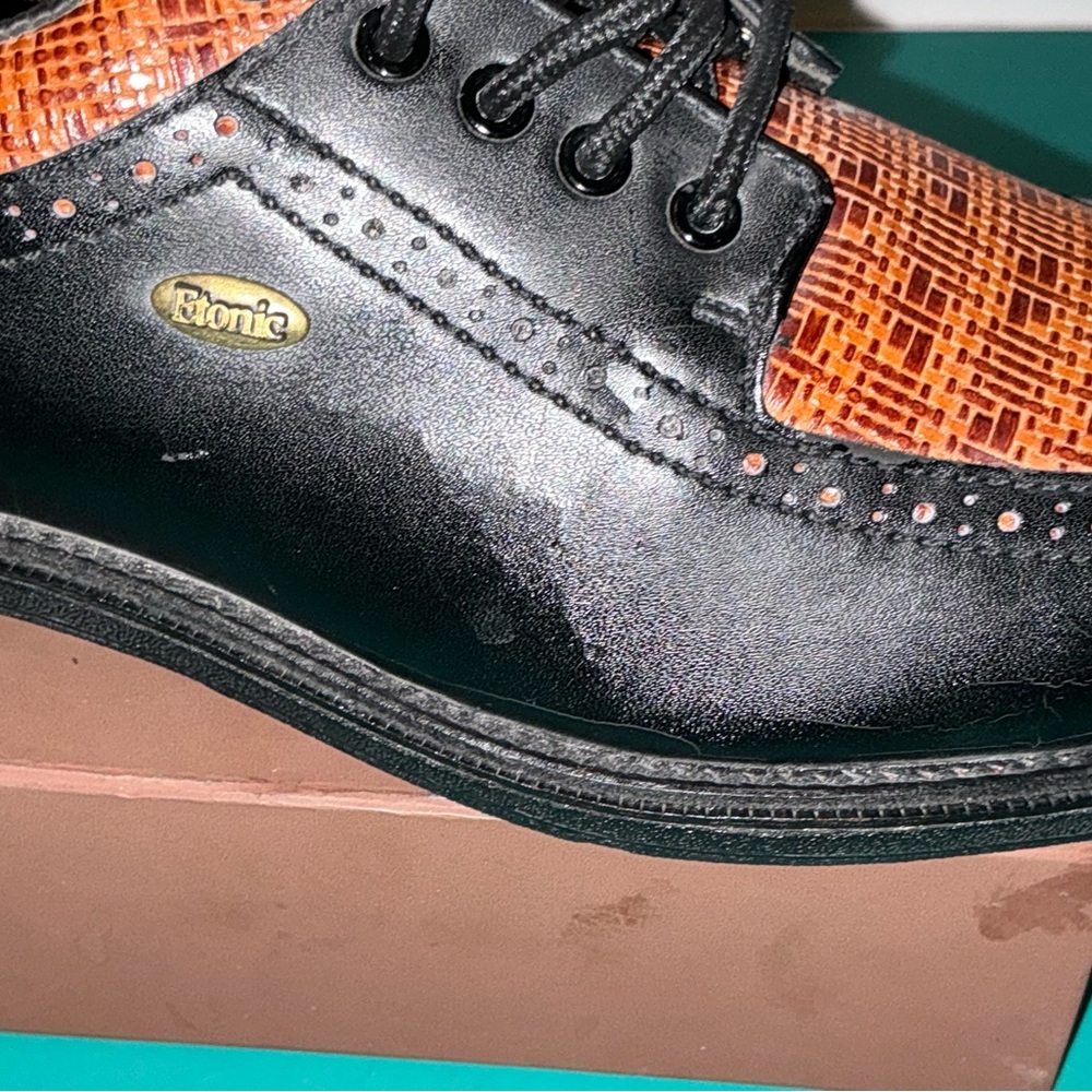 Ethnic Women’s Brown and Black Women's Golf Cleats/Shoes NWT Size 7 - Picture 6 of 9